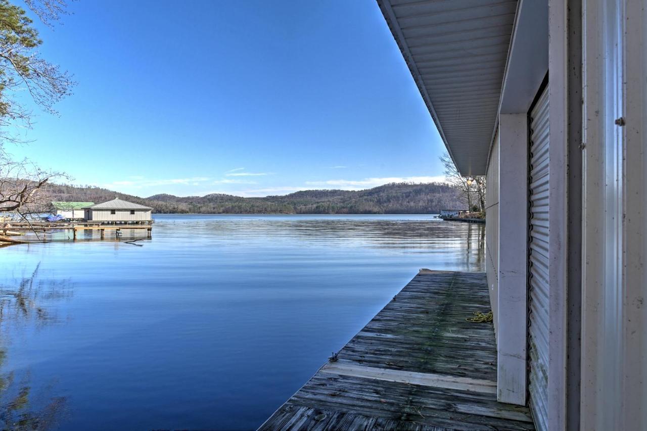 Paradise Cove Cabin With Boathouse And Dock Guntersville Eksteriør bilde