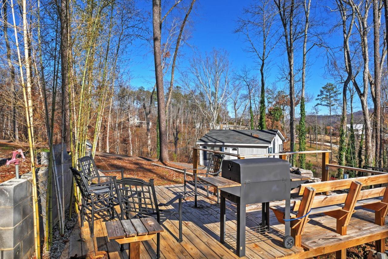 Paradise Cove Cabin With Boathouse And Dock Guntersville Eksteriør bilde