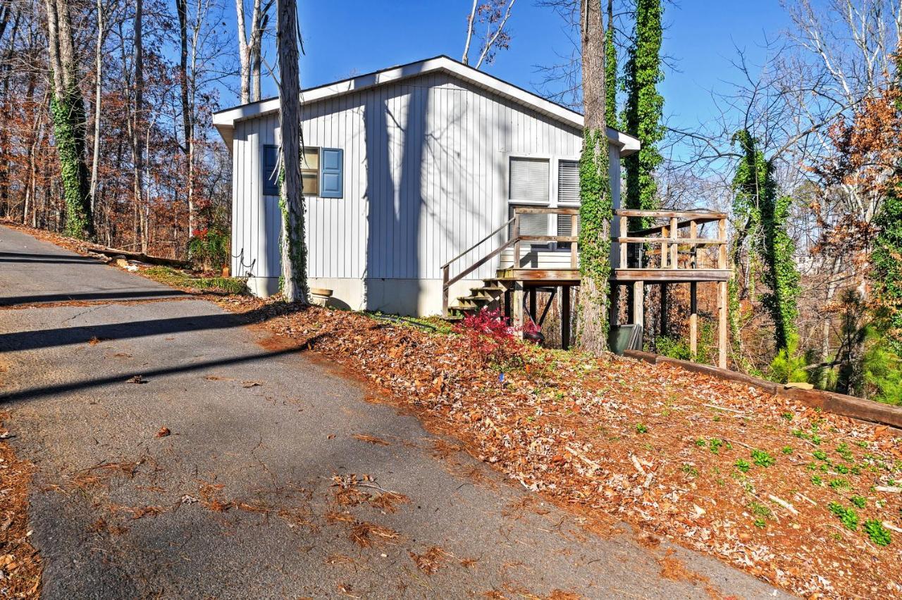 Paradise Cove Cabin With Boathouse And Dock Guntersville Eksteriør bilde